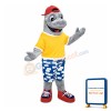 College Dolphin Mascot Costume