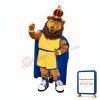 Power Muscular King Lion Mascot Costume
