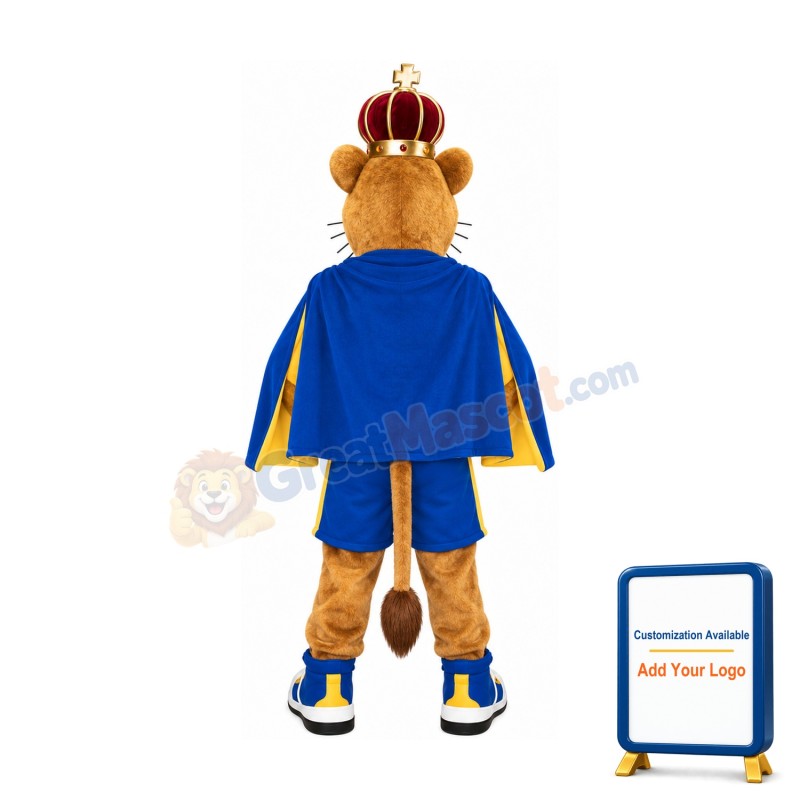 Sport King Lion Mascot Costume