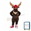 Moose Mascot Costume