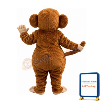 Realistic Monkey Mascot Costume