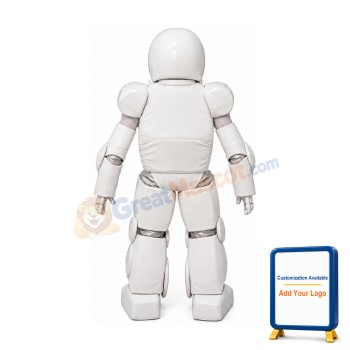 White Robot Mascot Costume