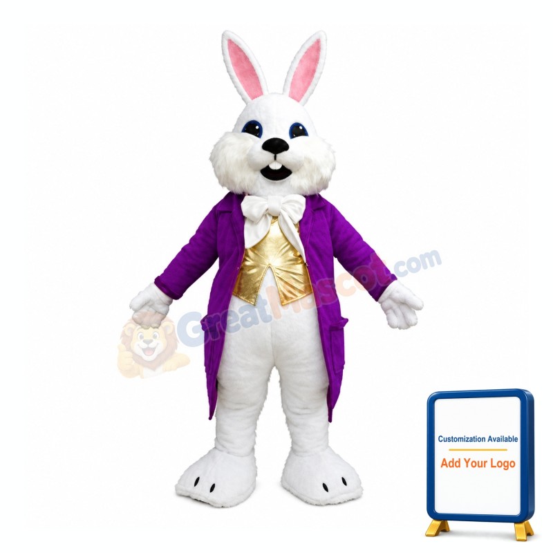 Easter Bunny Mascot Costume Available In US Warehouse