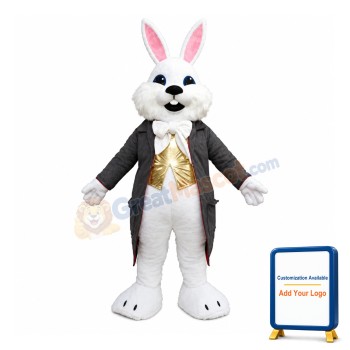 Cute Easter Bunny Mascot Costume Available In US Warehouse