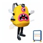 Funny Backpack Mascot Costume