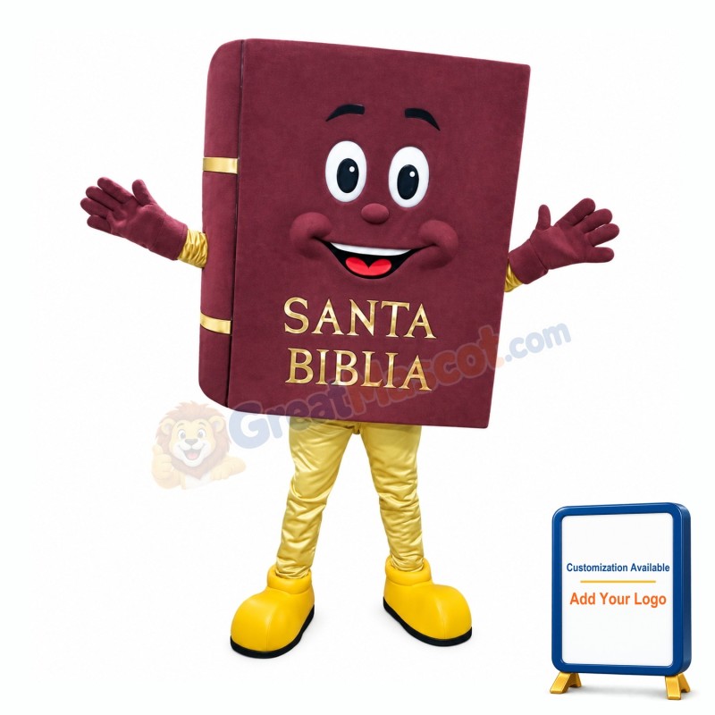 Holy Bible Mascot Costume