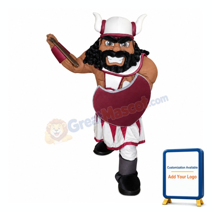 Power Warrior Mascot Costume