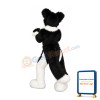 Black Border Collie Husky Dog Mascot Costume