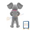 Lovely Realistic Elephant Mascot Costume