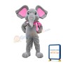 Lovely Realistic Elephant Mascot Costume