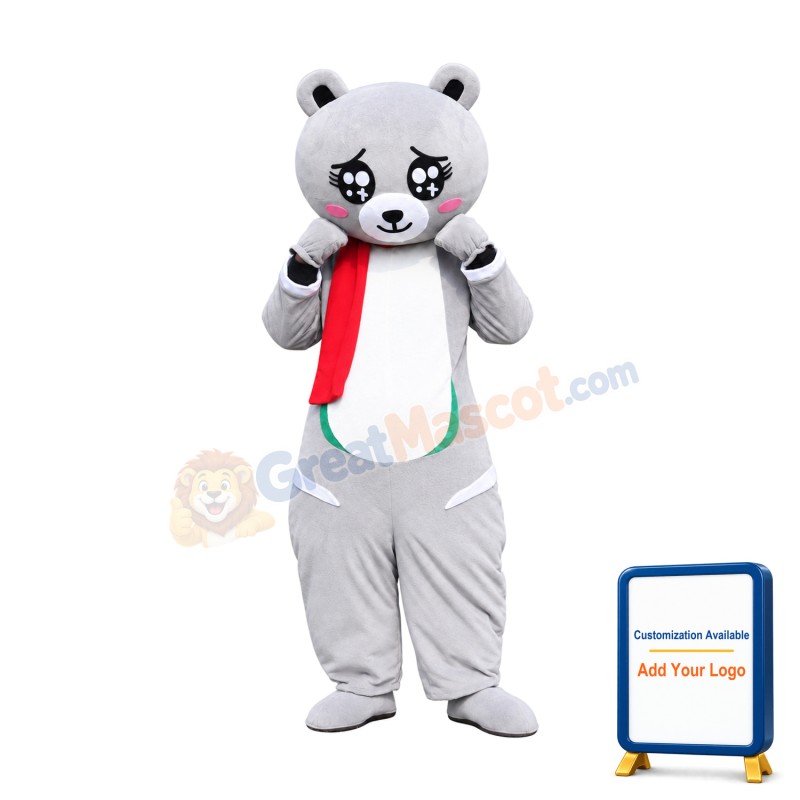 Cute Bear Mascot Costume