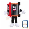 Accordion Mascot Costume