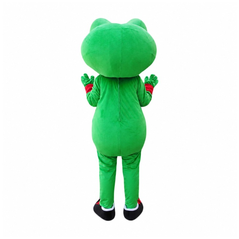 Cartoon Frog Mascot Costume