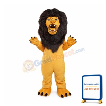 Angry Lion Mascot Costume