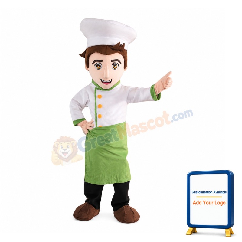 Professional Chef Mascot Costume