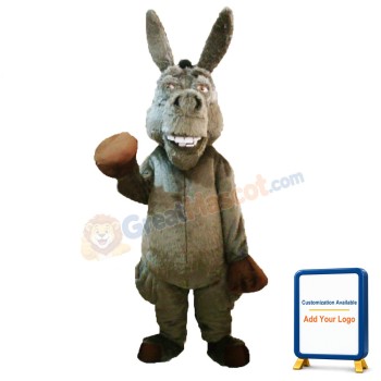 Lovely Lightweight Donkey Mascot Costume