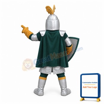 Sliver College Knight Mascot Costume
