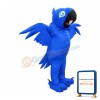 Blue Parrot Mascot Costume