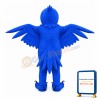 Blue Parrot Mascot Costume