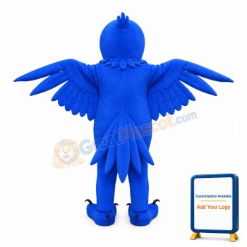Blue Parrot Mascot Costume