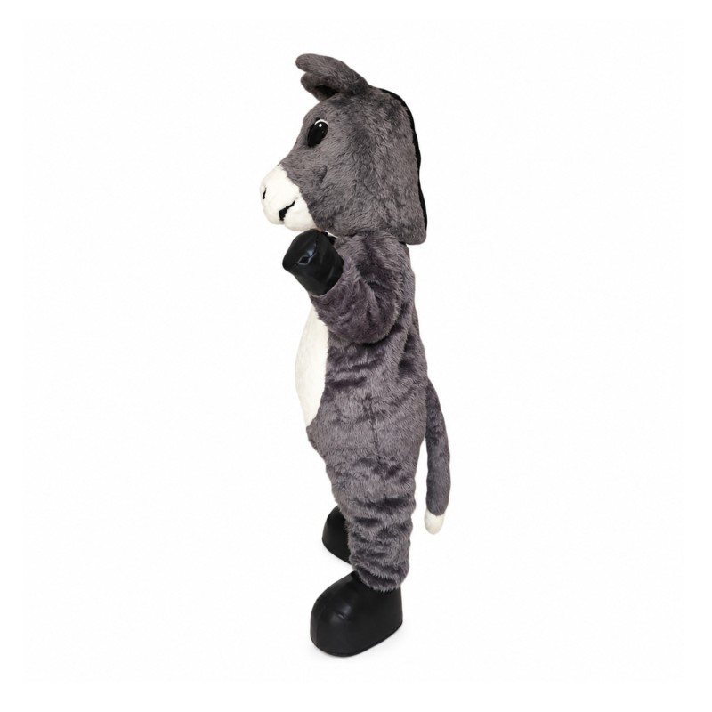 Gray Donkey Mascot Costume