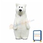 Super Cute Polar Bear Mascot Costume