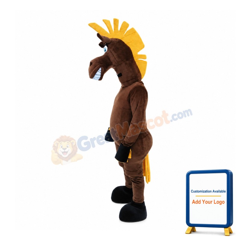 Super Cute Horse Mascot Costume