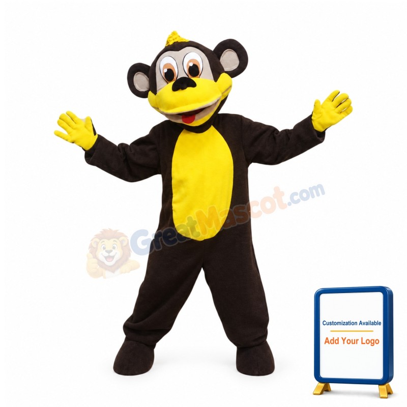 Super Cute Monkey Mascot Costume