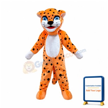Super Cute Lightweight Leopard Mascot Costume