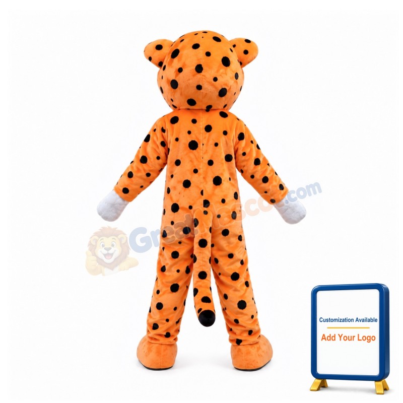 Super Cute Lightweight Leopard Mascot Costume