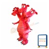 Three Head Dragon Mascot Costume