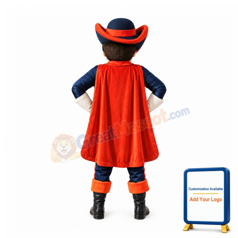 College Cavalier Mascot Costume