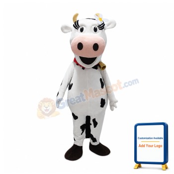 Super Cute Lightweight Cow Mascot Costume