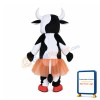 Ballet Dress Cow Mascot Costume