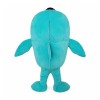 Blue Lightweight Dolphin Mascot Costume