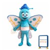 Blue Lightweight Butterfly Mascot Costume
