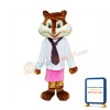 Lady Chipmunk Mascot Costume