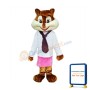 Lady Chipmunk Mascot Costume