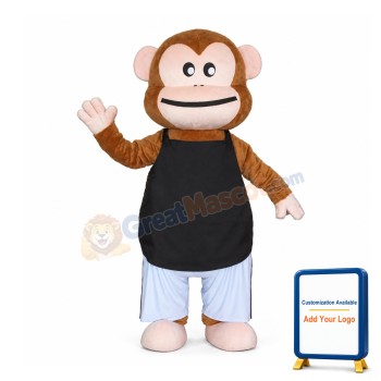 Cheap Lightweight Monkey Mascot Costume