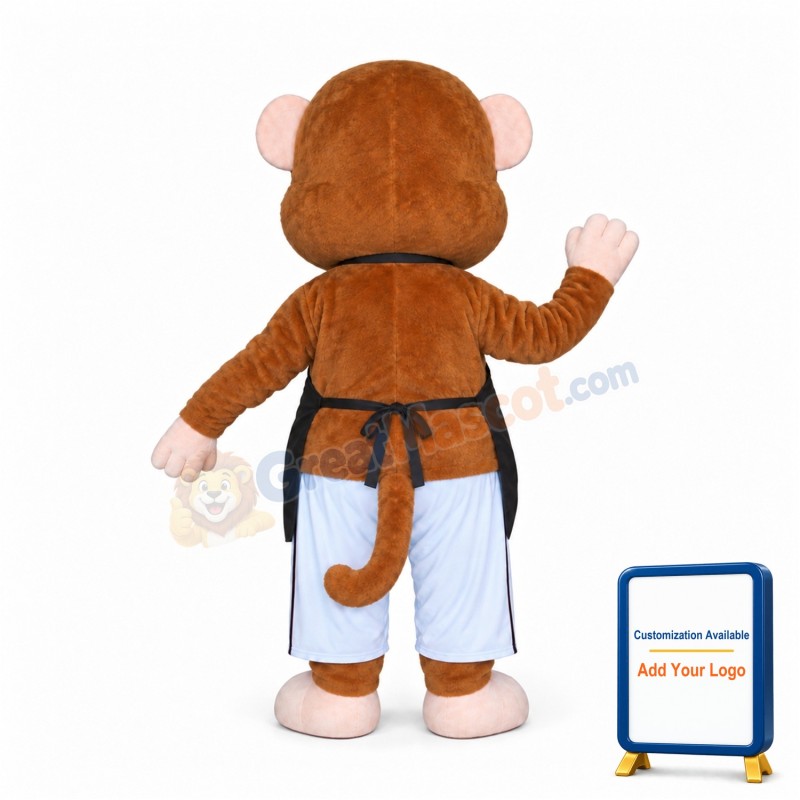 Lightweight Monkey Mascot Costume