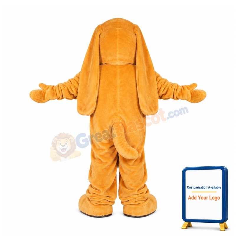 Shar Pei Dog Mascot Costume
