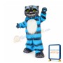 Super Cute Blue Cat Mascot Costume