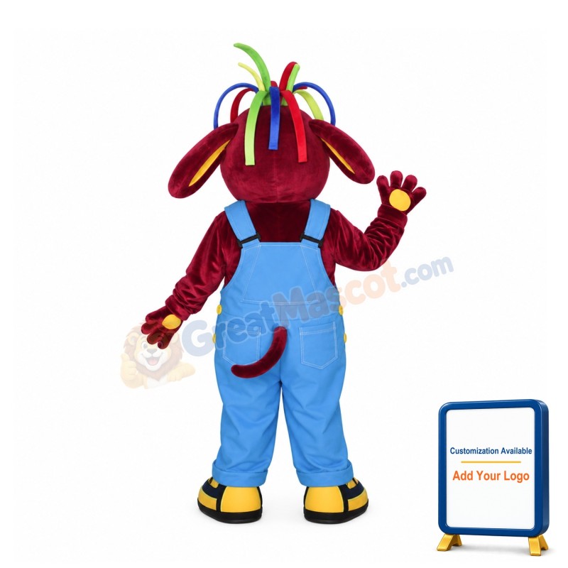 Colorful Monkey Mascot Costume