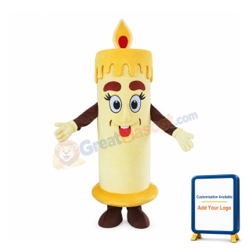 Candle Mascot Costume