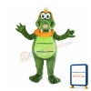Happy Lightweight Crocodile Mascot Costume
