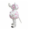 Pink Spotted Mascot Costume