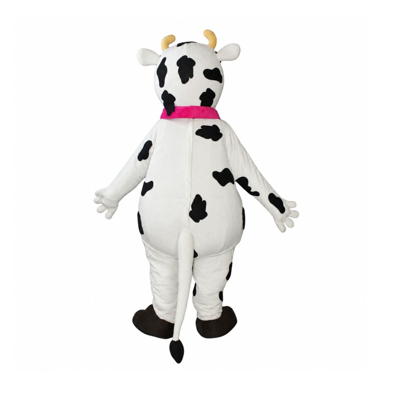 Happy Lightweight Milk Cow Mascot Costume