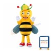 Friendly Lightweight Bee Mascot Costume