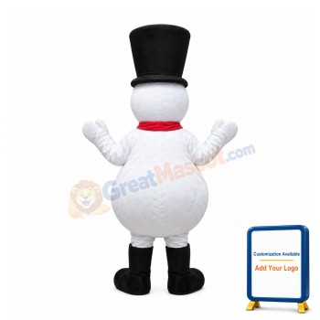 Christmas Snowman Mascot Costume