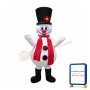 Christmas Snowman Mascot Costume